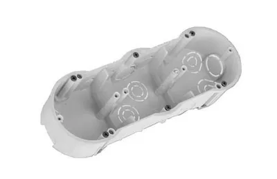 Produktbild von Schalterdose 13.73 Unterputzdose 60mm Dose Einbaudose PKw-3 dreifach E-P 3562