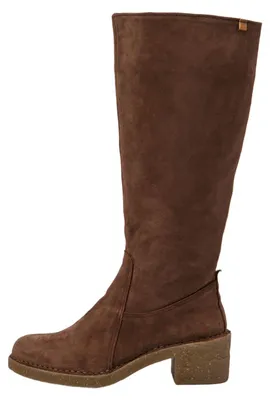 Produktbild von El Naturalista Stiefel mit Absatz Damen N5663 SILK SUEDE CHOCOLATE / TICINO Farbe Braun