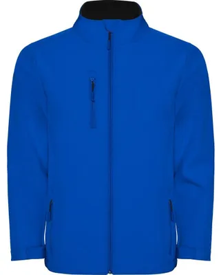 Image de Roly - Veste softshell « Nebraska » pour homme LT5545 (XL) (bleu roi)