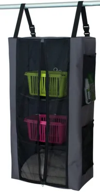 Image de Eurotrail ETAC0236, Cordon, Polyester, Gris, Uni, Sacs, Couverture, Livre, Chargeur, Vêtements, Cosmétiques, Couches, Enveloppes, Lunettes correctrices,..., 100% Polyester