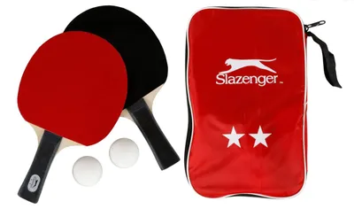 Immagine prodotto di Set da ping pong Slazenger 5 pezzi racchette da ping pong palline da ping pong borsa