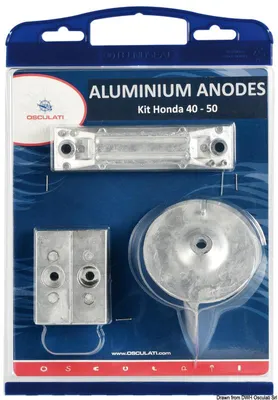 Image de Anode Magnésium Honda hors-bord 40/50 cv , 1 pièce