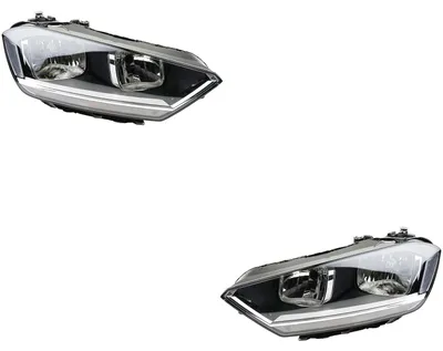 Produktbild von Scheinwerfer Links Rechts Set passend für VW Golf Sportsvan m LWR Blink. schwarz 964510 517941006A 964509 517941005A 517941005B 517941005C Johns
