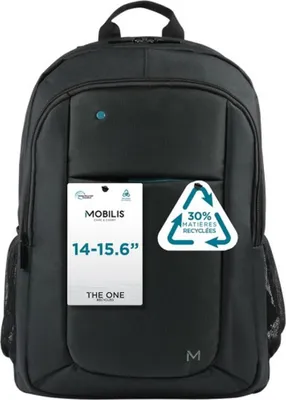 Productafbeelding van Mobilis 003064 Mobilis TheOne Briefcase 14-15,6"Blue zip -30% RECYCLED