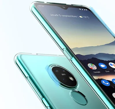 Image de Nokia 6.2 Étui pour téléphone portable Housse en silicone Housse de protection Étui Coque claire
