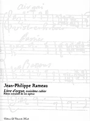Produktbild von Livre d'orgue vol.3pour orgue (clavecin)