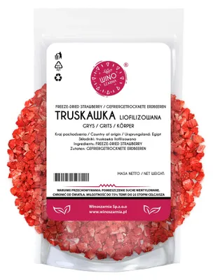 Obrázek produktu pro Jahodová krupice z lyofilizovaného lahodného ovoce 20g