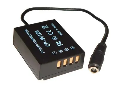 Produktbild von vhbw DC Kuppler Netzadapter kompatibel mit Fujifilm AC-9, AC-9VX, AC-9V Netzteil passt für NP-W126, NP-W126s
