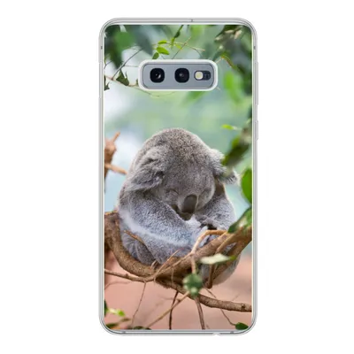 Produktbild von MuchoWow® Handyhülle Schutzhülle Hülle für Samsung Galaxy S10e Koala - Zweige - Kinder - Jungen - Mädchen Silikon Softcase Handy Hülle - Handy