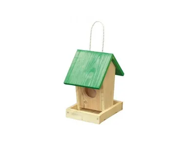 Obrázek produktu pro Nohel Garden NG 9753fo Krmítko č.1 dřevěné žluto zelené 160x220x230