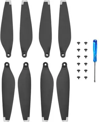 Image de Hélice pour DJI MINI 3 PRO / 4 PRO DROHNE - 8 pièces 6030F ARGENT