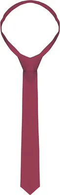 Produktbild von Karlowsky Krawatte 148 x 6,5 cm Polyester/Baumwollmix waschecht pflegeleicht Rot
