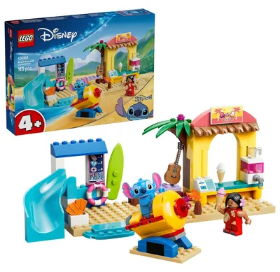 Image de Amusement à la plage avec Lilo et Stitch