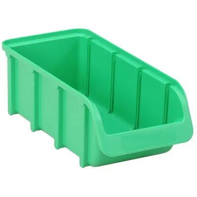 Zdjęcie produktu dla hünersdorff 682400, Schowek, Zielony, Prostokątny, Polipropylen (PP), Monochromatyczny, Wewnętrzna, Zewnętrzna
