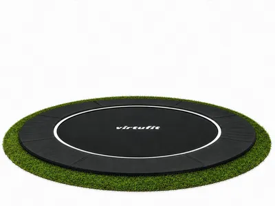 Zdjęcie produktu dla Trampolina VirtuFit, model Groundlevel, o średnicy 251 cm