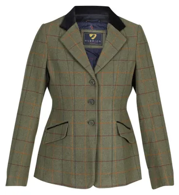 Image de Aubrion - Veste de saut d'obstacles "Saratoga" pour femme ER551 (40) (Rouge/Jaune/Bleu)