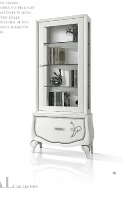 Immagine prodotto di Vetrine di vetro Armadietti Scaffali Vetrine di legno Design Soggiorno moderno Nuovo