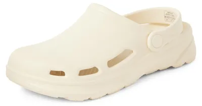 Productafbeelding van A. Essentials Uni-tuinsandalen voor volwassenen, lichtgewicht, ivoorwit, maat 39/40 EU