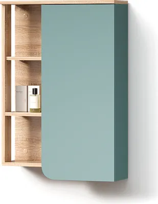 Immagine prodotto di Mobile bagno Livinity Marano Grigio-blu 50 x 75 cm con porta e vani aperti, Model 52959