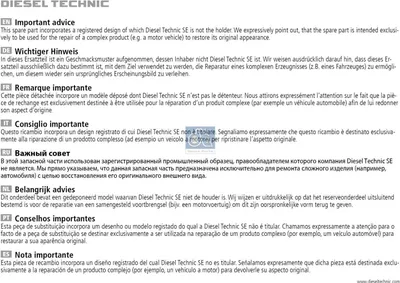 Produktbild von DT Spare Parts Rücklichtglas 3.32036 Links für MAN TGS