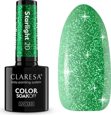 Produktbild von CLARESA Starlight 20 Hybrid-Nagellack 5 g