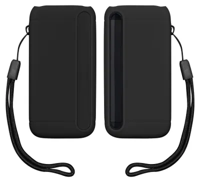 Produktbild von kwmobile Hülle kompatibel mit Crucial X8 SSD Festplatte - Silikon Schutzhülle für portable SSD - in Schwarz