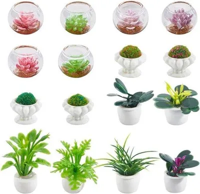 Immagine prodotto di Piante minibonsai artificiali - Decorazioni verdi