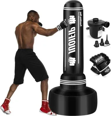 Obrázok produktu pre Stojatá boxerská taška 180 cm na kondičné cvičenie a bojové športy