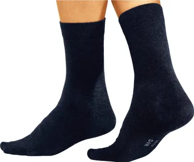 Produktbild von H.I.S. Basicsocken Herren Business Socken Strümpfe Anzugsocken Atmungsaktiver Baumwolle 8 -teilig schwarz Größe 47/48