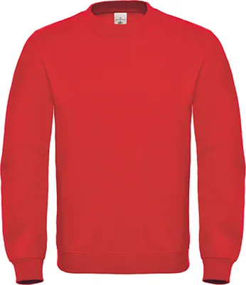 Produktbild von B&C WUI20 | Sweatshirt / Pullover ID 002 - Farbe: Red - Größe: L