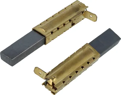 Produktbild von vhbw 2x Kohlebürste kompatibel mit AMP PZ8RL Industriestaubsauger, Nass-/Trockensauger