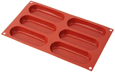 Productafbeelding van Bakvorm Savoiardo - Silicone - 127,5 x 47 mm - Hoogte 17 mm