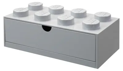 Productafbeelding van LEGO 40211740 LEGO Opbergdoos voor bureau, grijze lade, 1 stuk