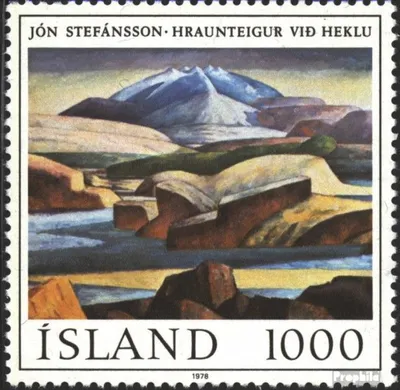 Produktbild von Briefmarken Island 1978 Mi 535 (kompl.Ausg.) postfrisch Gemälde