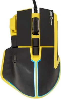 Produktbild von White Shark Gaming-Maus MARROK, 12.000 dpi, Gelb (GM-9006)