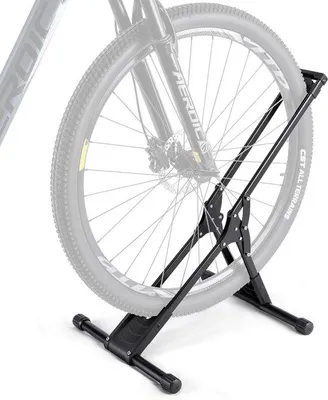 Productafbeelding van Famanu opvouwbare fietsenstandaard voor fietsen met een wielmaat van 20-29 inch en 730C, geschikt voor mountainbikes en racefietsen - voor binnen- en buitengebruik