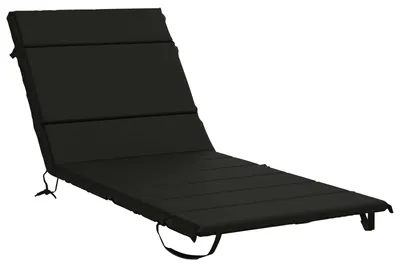 Image de Coussin pour transat GEMERT, 100 % polyester, noir