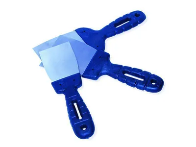 Obrázek produktu pro Špachtle z nerezové oceli s plastovou rukojetí, šířka 60 mm