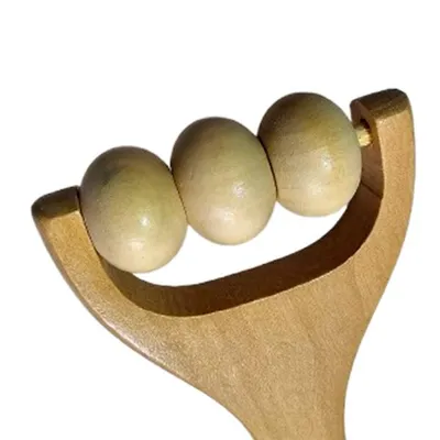 Image de Boules de massage en bois entier