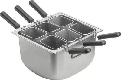 Zdjęcie produktu dla PINTINOX Speedy Pasta – urządzenie do gotowania makaronu z 6 sitkami do makaronu