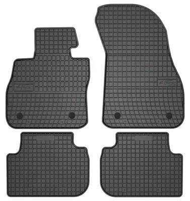 Productafbeelding van Rubberen automatten voor BMW Seria 1 F70 vanaf 2024 (hatchback) – 4-delig, zwart, op maat – Wielganizator SolidPRO