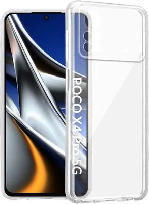 Immagine prodotto di Custodia Cadorabo per Xiaomi Poco X4 Pro in FULL TRANSPARENT custodia protettiva in TPU flessibile in silicone cover cover telefono cellulare