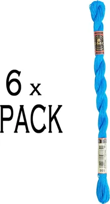 Obrázok produktu pre 6x Nite DMC, výšivacia niť, 8 metrov, kód 115ar/8-995