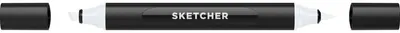 Produktbild von Molotow Twinmarker Sketcher brush+chisel CG510 kaltgrau 1