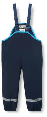 Produktbild von Playshoes Unisex Kinder Softshell-Latzhose Outdoor-Hose 430202, marine,104