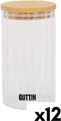 Produktbild von Quttin Klarer Kristallkrug 9 x 16 cm 780 ml 9 x 16,5 cm (12 Stück)