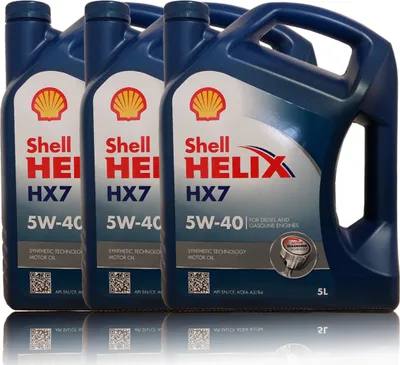 Produktbild von Shell Helix Hx7 5W-40 3X5L