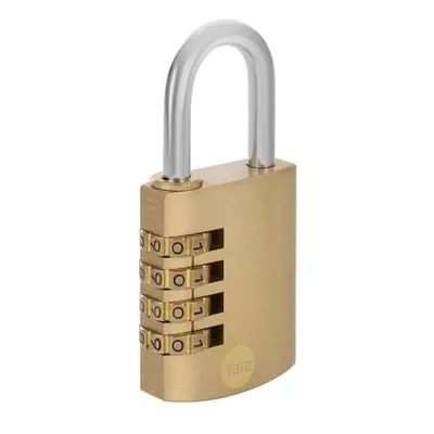 Zdjęcie produktu dla Kłódka na szyfr 4 cyfrowy do szatni Yale Y150B/40/130/1 korpus szer. 40mm