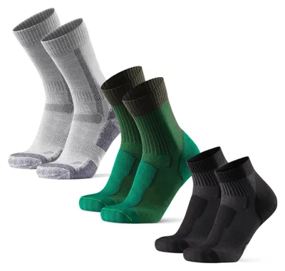 Obrázek produktu pro Omgoods – Sada tří párů trekových ponožek z merino vlny pro dámy i pány