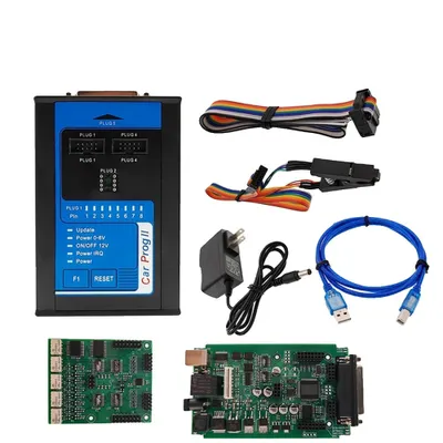 Zdjęcie produktu dla Narzędzie do programowania ECU, resetowanie obrotów chipsetu, odczyt Immo, zapisywanie Dataflash, CARPROG II